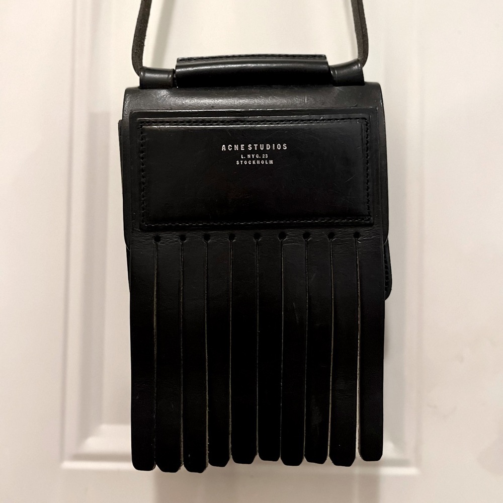 Acne Studios Laurie Tassel Fringe Bag